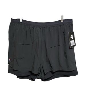 FourLaps Black Command Shorts XL